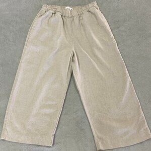 Wide Leg Pull on Pants Size Medium/Short